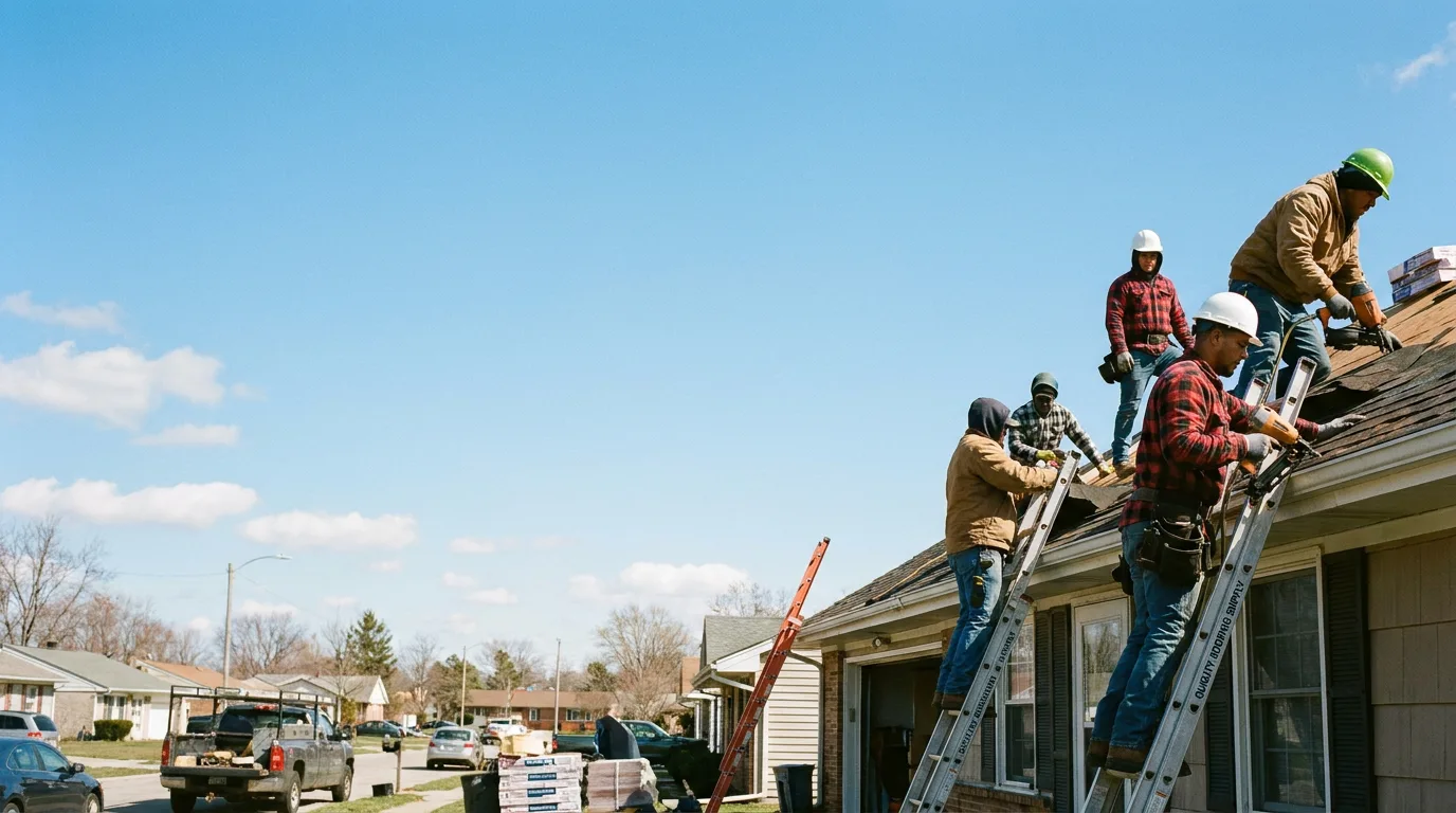 Roofing in Germantown, IL near me